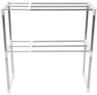 Полиця стелаж для мікрохвильовки Multifunctional storage rack NJ-452 настільний кухонний органайзер для мікрохвильової СВЧ-печі, Полиця-органайзер