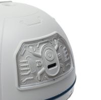 Акумуляторний зволожувач повітря нічник Space Capsule Humidifier MJ046 Ракета з астронавтом 1200 mAh з LED підсвічуванням Аромадифузор AND-9-20 Білий