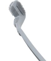 Туалетний навісний йоржик щітка Tanger Toilet brush LTB-01 з щіткою для чищення унітазу з кріпленням на стіну, силіконовий йоржик скребок для туалету