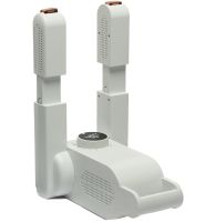 Электрическая дезодорирующая сушилка обуви Shoes Dryer XL-648 с таймером, нагреватель для шапок, перчаток и носков с ультрафиолетовым нагревом Белая