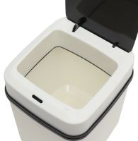 Розумне автоматичне відро для сміття на 10 л Sensor Trash Box JH - 68 з сенсорною кришкою для сміття, сенсорна кошик з розумним датчиком на батарейках