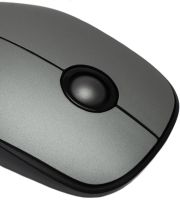 Бездротова Bluetooth мишка ZornWee W150 Grey для комп'ютера і ноутбука, Ігрова комп'ютерна блютуз миша 2.4GHZ USB для ПК від батарейок Сіра
