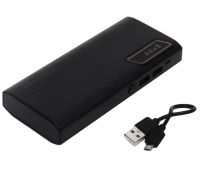 Зарядний пристрій УМБ Power Bank 50000 mAh UN-3104 2xUSB, Портативна батарея повербанк зовнішній акумулятор зарядка для телефону з ліхтариком