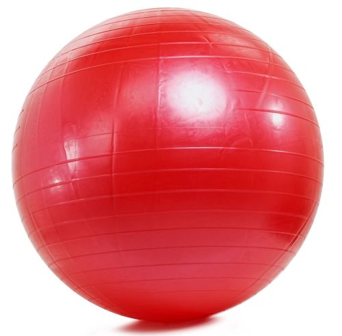 Гімнастичний м'яч PROFiT Ball 55 см M 1539 для фітнесу та гімнастики, фітбол для вагітних, гумовий куля профіт для аеробіки та йоги до 150 кг
