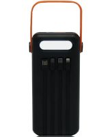 Портативний зарядний пристрій Power Bank Voltronic YM635DX 30000mAh з сонячною панеллю і ліхтариком Solar зовнішній акумулятор повербанк для зарядки