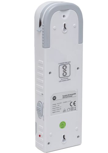 Светодиодная переносная лампа фонарь DP Light DP-7104 1500 mAh с регулировкой света для кемпинга, Аккумуляторные прожектор светильник с ручкой Белый