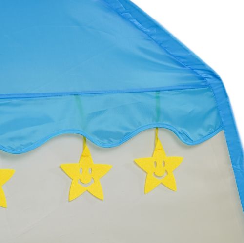 Дитячий ігровий намет у вигляді будиночка Garden Play Tent 130х130х100 см з вікнами для дому та вулиці, ігровий намет для дітей з сумкою Синій
