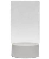 Світиться дошка світильник для нотаток 3D Creative Visualization lamp з підсвічуванням 3 режими з крейдяним маркером, нічник для малювання Білий