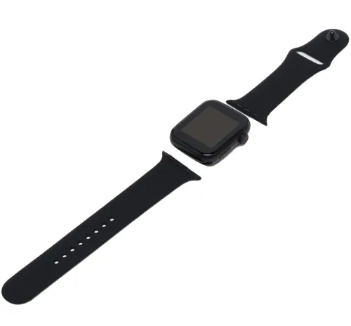 Наручні Смарт годинник Smart Watch T500 Спортивні з мікрофоном, тонометром IP67 Aluminium 44mm Розумні годинник з функціями фітнесу та здоров'я чорні