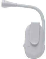 Аккумуляторный мини фонарик светильник Losso LJC-182 для чтения книг на прищепке, Беспроводная гибкая лампа HA-71 3 режима с зажимом на книгу от USB