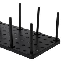 Розсувний кухонний тримач сушарка Drawer Organizer LY-308 для сушіння посуду і кришок на мийку, телескопічна підставка для тарілок MAG-743