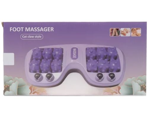 Роликовий масажер для ніг Cat Claw Style Foot Massager рефлексотерапевтичний для масажу стоп з магнітними кульками для зняття стресу і втоми