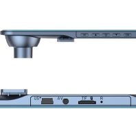 Автомобильный видеорегистратор зеркало Vehicle Blackbox DVR A-501 с сенсорным дисплеем 4.5" дюймов с камерой заднего вида, Авторегистратор 2 камеры