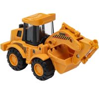 Детская игрушка экскаватор с подвижным ковшом Engineering Veicle Truck SY686B-613 игрушечный бульдозер машинка 17х7.5х8.5 см для детей Желтый