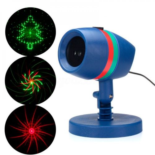 Цветной уличный лазерный проектор Star Shower Motion Laser Light для украшения дома и улицы, Новогодняя уличная лазерная подсветка 12 программ