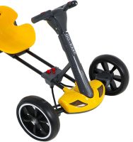 Дитячий електрокарт машинка Bambi M6072 до 30 кг з пультом, Електромобіль картинг Go Kart 35W з дистанційним управлінням, світлом і музикою для дітей