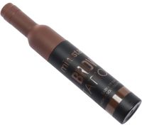 Водостійка фарба тінт Ministar Brow Tattoo Black Чорний з тату ефектом для підкреслення брів, Маркер гель #102 10 мл для татуювання брів