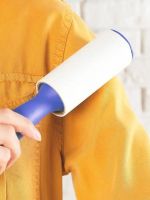 Вертикальный липкий ролик Lint Remover 1086 40 листов для чистки одежды и мебели, Универсальный валик роллер Ram-0S для удаления шерсти с вещей
