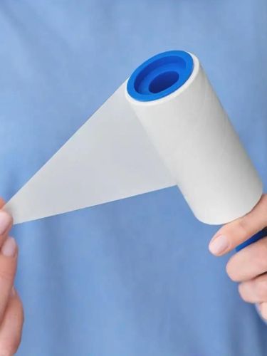 Вертикальный липкий ролик Lint Remover 1086 40 листов для чистки одежды и мебели, Универсальный валик роллер Ram-0S для удаления шерсти с вещей