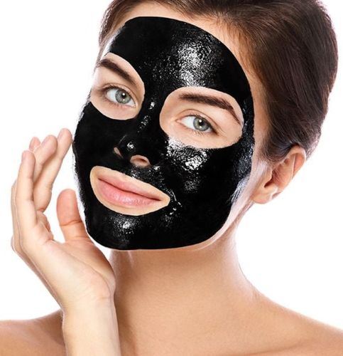 Черная маска для лица Dermacol Black Peel Off Mask в тюбике 120мл. против Угрей и Черных Точек