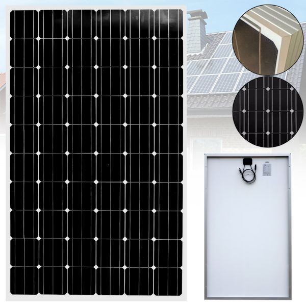 Універсальна полікристалічна сонячна панель Solar Board 250W 18V 164х99.2х4 см, сонячна батарея 1640х992х40 мм для зарядки від сонця