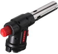 Портативний газовий пальник на балончик Multi Purpose Torch № 504 з туристичний різак з п'єзопідпалом регулюванням полум'я ручний газовий паяльник