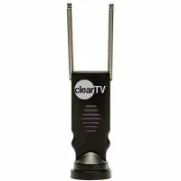 Міні Цифрова ТВ антена для Т2 Clear TV Premium 4K RV-813 для цифрового телебачення, кімнатна телевізійна антена для телевізорів з Т2 тюнером