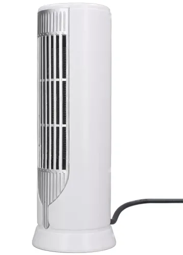 Електричний підлоговий обігрівач тепловентилятор Lasko FH-500 1200W 2 режими, Настільний електрообігріатель дуйка FH500 для будинку від мережі Білий