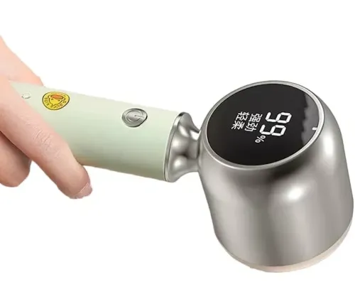 Аккумуляторная машинка бритва Lint Remover KST-M6 для удаления катышек и волос с одежды, Беспроводной триммер для срезания катышков с зарядкой от USB
