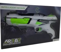 Дитячий ігровий пістолет віртуальної реальності AR GAME GUN QFG-3 з кріпленням для телефону, контролер бластер для IOS Android на батарейках Білий