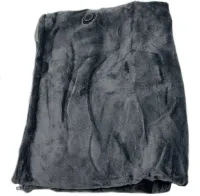 Туристичний плед пончо з підігрівом Heating Shawl Blanket JT - 202275 від USB Power Bank електроковдра із застібкою 3 режими нагріву для кемпінгу Сірий