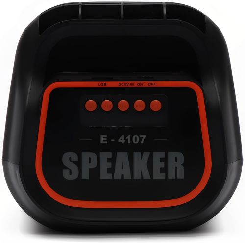 Портативна Bluetooth колонка WSJAR E-4107 20W бездротовий блютуз динамік, акумуляторна акустична система C RGB LED підсвічуванням USB MS-3627BT
