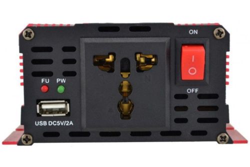 Автомобільний інвертор UKC 12V - 220V 2000W KC-2000D авто перетворювач напруги струму з LCD дисплеєм від прикурювача, акумулятора з екраном