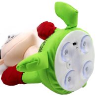Мягкая игрушка антистресс Stress-Max Punch Me 02 Ударь меня со звуком, Кукла для битья на присосках со звуковыми эффектами 20 см