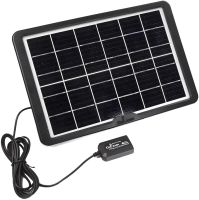 Сонячна панель Cclamp Solar Panel CL - 680 8W 6V 1.3 A портативна батарея з мультикабелем USB для зарядки мобільних пристроїв від сонця 680CL