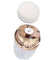 Акумуляторна масажна щітка 3 в 1 Sonic Facial Cleansing Drush With LT - 606 для особи з насадками, Професійна електрична щітка для вмивання