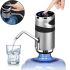Автоматическая помпа для воды на бутыль Water Dispenser XL-129 Серебристая, Портативный аккумуляторный насос электрический диспенсер дозатор на кулер