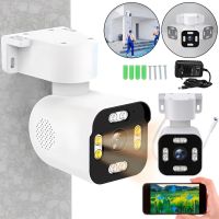 Вулична WiFi камера відеоспостереження Smart Camera A6S 360° поворотна IP-відеокамера з нічною зйомкою, датчиком руху і віддаленим доступом 4Мп