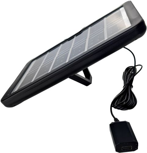 Сонячна панель Cclamp Solar Panel CL - 680 8W 6V 1.3 A портативна батарея з мультикабелем USB для зарядки мобільних пристроїв від сонця 680CL