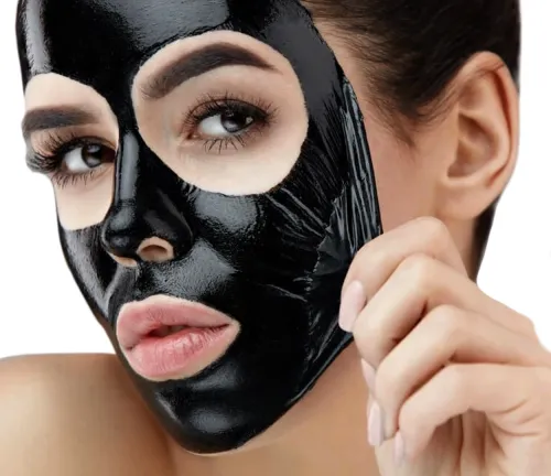 Чорна маска плівка для обличчя від чорних цяток Black Mask вугільна маска-плівка для очищення шкіри та звуження пор 100 г