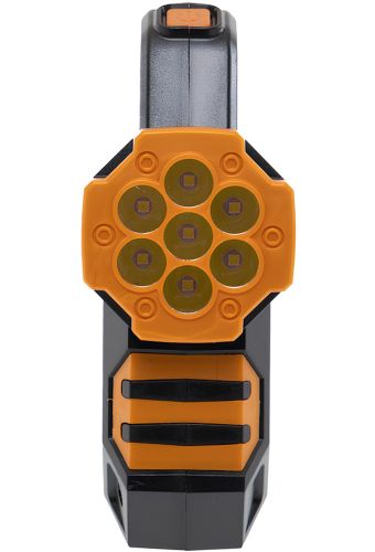 Ручний акумуляторний ліхтар з повербанком Solar Multilight HS-8029-1-B 3W портативний світлодіодний світлодіодний ліхтарик прожектор з сонячною панеллю USB