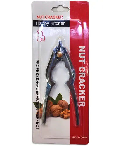 Кухонний горіхокол Nut Cracker AND 198 2 в 1 для чищення і розколювання шкаралупи горіха, мигдалю, каштана 14×5 см ручна відкривачка для морепродуктів