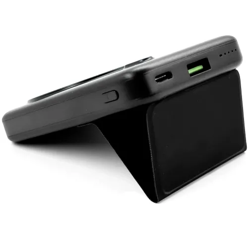 Бездротовий зарядний пристрій King Power Bank WPG-101 10000 mAh зі швидкою зарядкою, портативний зовнішній акумулятор USB повербанк для телефону