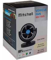 Автомобильный вентилятор салона Mitchell HX-T305 12V охлаждающий мини-вентилятор на подставке с регулятором скорости от прикуривателя в машину SZ-01