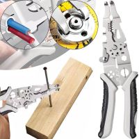 Багатофункціональні кліщі стрипер Cable Cutter CH-51 20в1 для зачистки і обтискача проводів, Каблерез різак для кабелів, дроту і зняття ізоляції