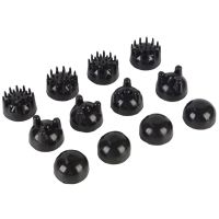 Електричний ручний масажер Quad Action Percussion Massager TK-88 - 2 для всього тіла 28 Вт, 12 в 1, вібраційний м'язовий мультімассажер для спини