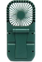 Портативний міні вентилятор Mini Fan F30 3 в 1 Powerbank кишеньковий ручний міні-вентилятор з ремінцем на шию, держателем і зарядкою для телефону USB