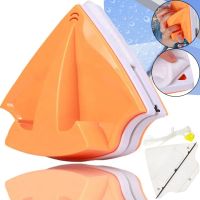 Двухсторонняя магнитная щетка скребок Lavaventri Magnetico D-7198 для мытья окон с двух сторон, Магнитный c T-образной ручкой для стекол окна