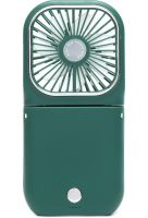 Портативний міні вентилятор Mini Fan F30 3 в 1 Powerbank кишеньковий ручний міні-вентилятор з ремінцем на шию, держателем і зарядкою для телефону USB
