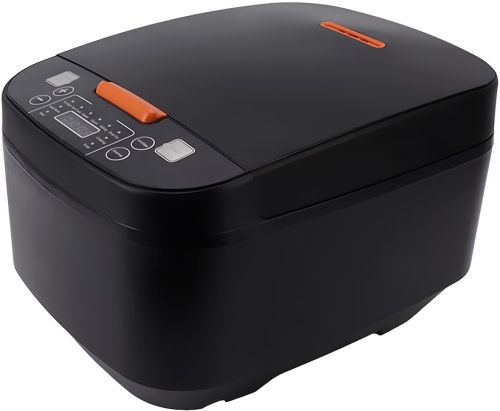 Електрична рисоварка Silver Crest TK-208 на 5 л 10 програм 900W керамічна мультиварка з сенсорним дисплеєм, таймером і автопідігрівом AT-M7